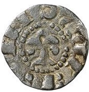 Denier Ramon Berenguer II obverse image