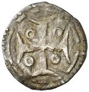 Denier Ramon Berenguer II reverse image