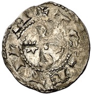 Meaja - Alfonso VI Toledo, Spain, 1087-1090 reverse image