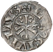 Dinero - Alfonso VI Leon, Spain, 1108 reverse image