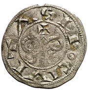 Dinero - Alfonso VII Leon, Spain, 1126-1135 reverse image