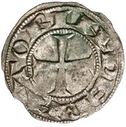 Dinero - Alfonso VII Leon, Spain, 1135-1157 reverse image