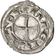 Dinero - Alfonso VII Leon, Spain, 1135-1157 reverse image