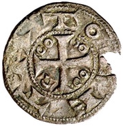Dinero - Alfonso VII Toledo, Spain, 1135-1157 reverse image