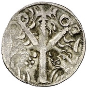 Dinero - Fernando III Leon, Spain, 1217-1252 reverse image