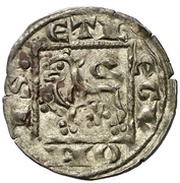 Dinero "burgales" - Alfonso X no mintmark, Spain, 1252-1258 reverse image