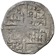 Dinero "1st Granada war" - Alfonso X Cordoba, Spain, 1264-1268 reverse image
