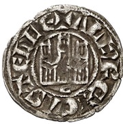 Dinero "prieto" - Alfonso X Cordoba obverse image