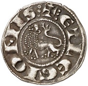 Dinero "prieto" - Alfonso X Leon, Spain, 1269-1277 reverse image
