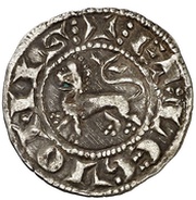 Dinero "prieto" - Alfonso X Seville, Spain, 1269-1277 reverse image
