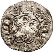 Dinero - Alfonso X 2nd Granada war, Spain, 1277-1284 reverse image