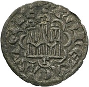 Dinero "2nd Granada war" - Alfonso X Burgos obverse image