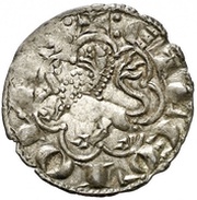 Dinero "2nd Granada war" - Alfonso X Leon, Spain, 1277-1284 reverse image