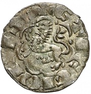 Dinero "2nd Granada war" - Alfonso X Murcia, Spain, 1277-1284 reverse image