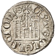 Dinero "Cornado" - Sancho IV Leon, Spain, 1286-1288 reverse image