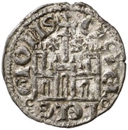 Dinero "Cornado" - Sancho IV Seville, Spain, 1286-1288 reverse image