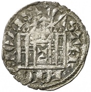 Dinero "Cornado" - Sancho IV Toledo, Spain, 1286-1288 reverse image