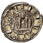 Dinero - Fernando IV spearhead obverse image