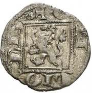 Dinero - Alfonso XI Burgos, Spain, 1331-1332 reverse image