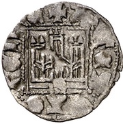 Dinero - Alfonso XI Seville obverse image
