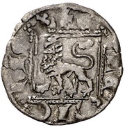 Dinero - Alfonso XI Seville, Spain, 1331-1332 reverse image