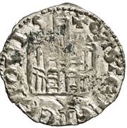 Dinero "Cornado" - Alfonso XI Cuenca, Spain, 1333-1350 reverse image