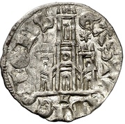 Dinero "Cornado" - Alfonso XI Leon, Spain, 1333-1350 reverse image