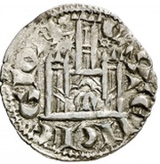 Dinero "Cornado" - Alfonso XI Murcia, Spain, 1333-1350 reverse image