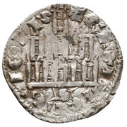 Dinero "Cornado" - Alfonso XI Seville, Spain, 1333-1350 reverse image