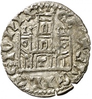 Dinero "Cornado" - Alfonso XI Toledo, Spain, 1333-1350 reverse image