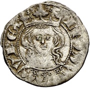Dinero "Cornado" - Alfonso XI Avila obverse image