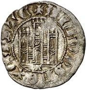 Dinero "Cornado" - Alfonso XI Avila, Spain, 1333-1350 reverse image