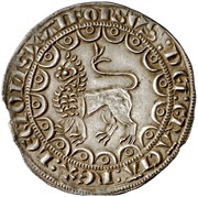 ½ Silver maravedi - Alfonso X Seville reverse image