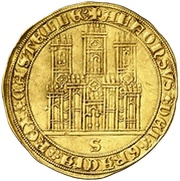 Dobla - Alfonso XI Sevilla obverse image