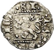 Dinero - Enrique II Santiago, Spain, 1373-1379 reverse image
