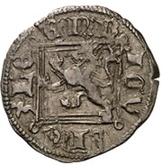 Dinero - Enrique II Leon, Spain, 1373-1379 reverse image