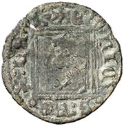 Dinero - Enrique II Toledo, Spain, 1373-1379 reverse image