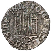 Cornado - Juan I Zamora, Spain, 1379-1390 reverse image