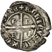 Cruzado - Enrique II Cuenca, Spain, 1369-1373 reverse image