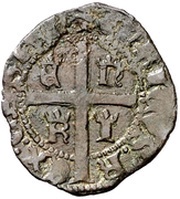 Cruzado - Enrique II, Spain, 1369-1373 reverse image