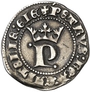 ½ Real - Pedro I Seville obverse image