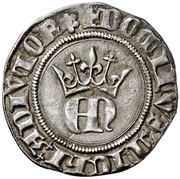 ½ Real - Enrique II Coruna obverse image