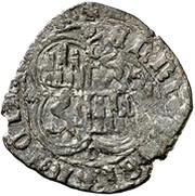 Real - Enrique II, Spain, 1366-1369 reverse image