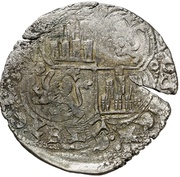 Real - Enrique II Toledo, Spain, 1366-1369 reverse image