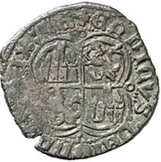 Real - Enrique II no mark, Spain, 1369-1373 reverse image