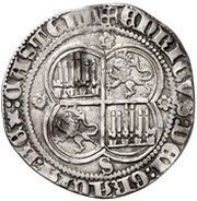 Real - Enrique II Seville, Spain, 1373-1379 reverse image