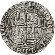 Real - Juan de Gante pretender, Spain, 1380-1387 reverse image