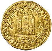 Dobla of 20 maravedis - Pedro I obverse image