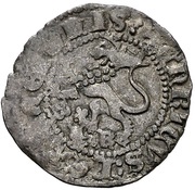 Dinero - Enrique III Burgos, Spain, 1400-1406 reverse image
