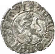 Dinero - Enrique III Toledo, Spain, 1400-1406 reverse image
